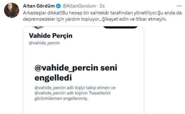 تم فتح حساب وهمي نيابة عن Vahide Perçin
