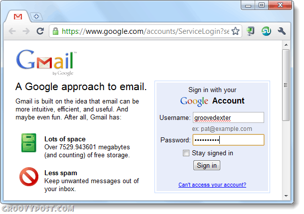 تسجيل الدخول إلى Gmail باستخدام الكروم مرتين