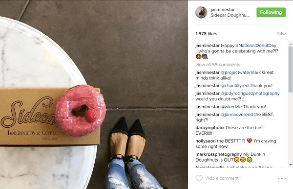 اكتشفت Jasmine Star حب معجبيها عندما تنشر الكعك على Instagram.