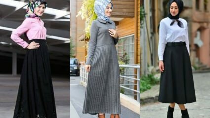 كيف تصنع مزيج تنورة الحجاب؟