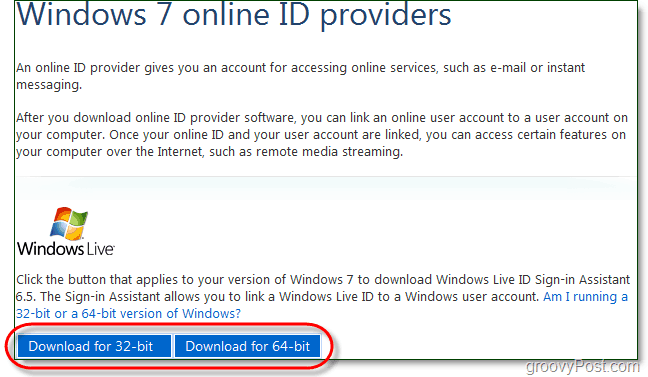 تسجيل الدخول تلقائيًا إلى الخدمات عبر الإنترنت باستخدام نظام التشغيل Windows 7 [How-To]