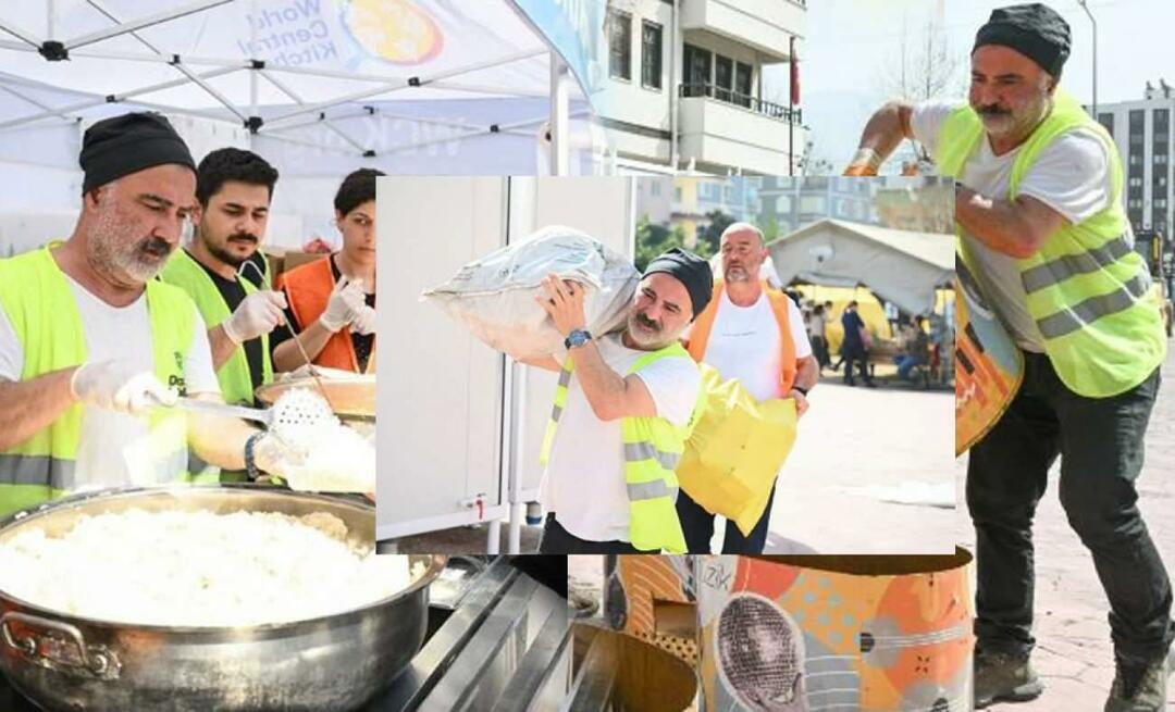 هرعت بقالة ليلى والمجنون إردال لمساعدة ضحايا الزلزال! التضامن من جنكيز بوزكورت