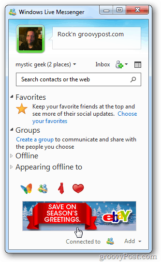 برنامج Windows Live Messenger