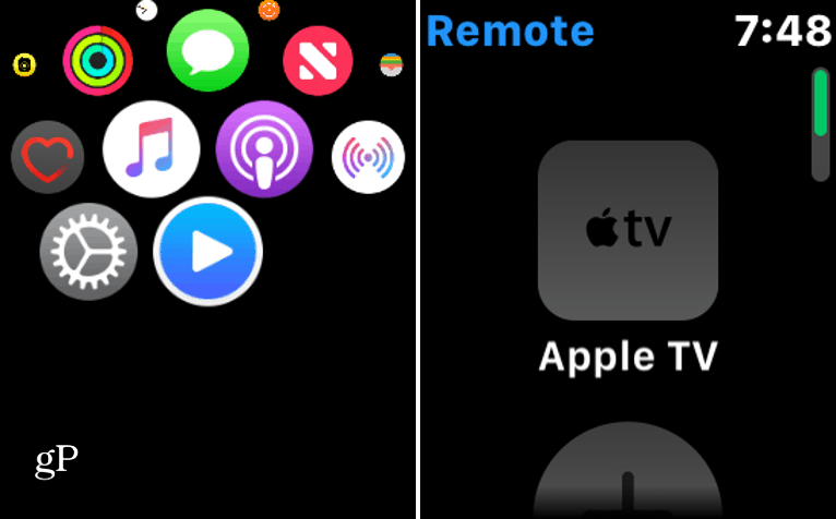 قم بتوصيل Apple Watch بجهاز Apple TV