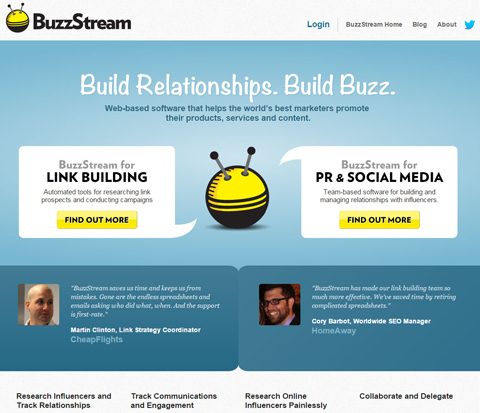 موقع buzzstream