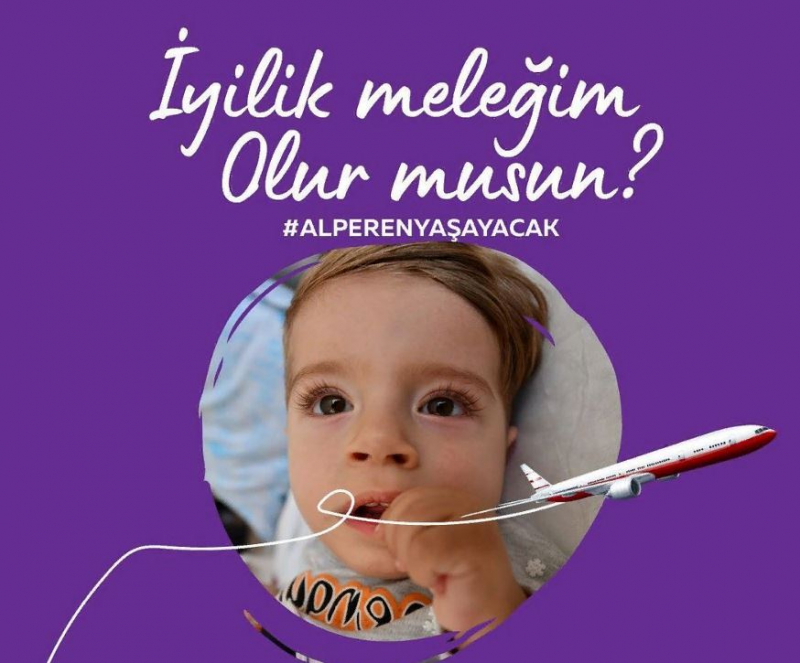 مريض SMA Alperen Karakoç ينتظر مساعدتك! "تنفس لألبرين!"