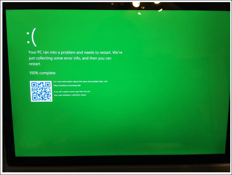 تقدم Microsoft شاشة Green Screen of Death حصريًا لمستخدمي Windows Insider