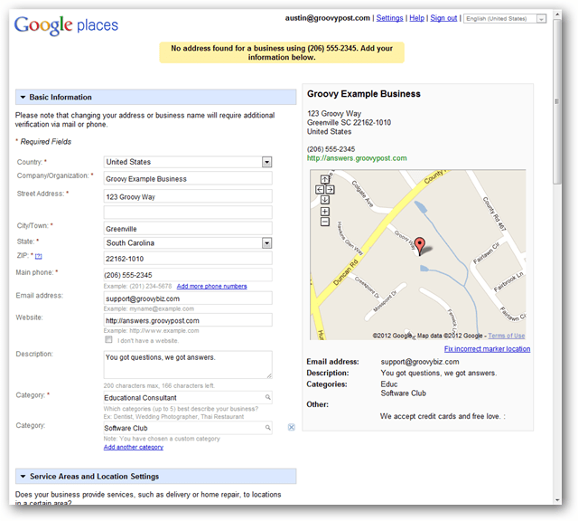 إنشاء قائمة خرائط جوجل جديدة محلية