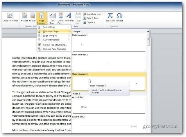 كيفية إضافة أرقام الصفحات إلى مستندات Microsoft Word