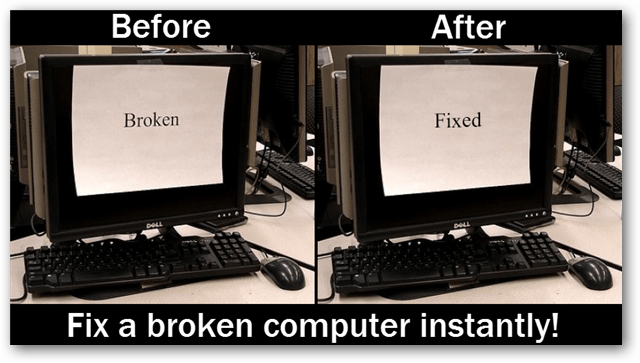 حل كل مشكلة في جهاز الكمبيوتر بهذه الخدعة البسيطة!