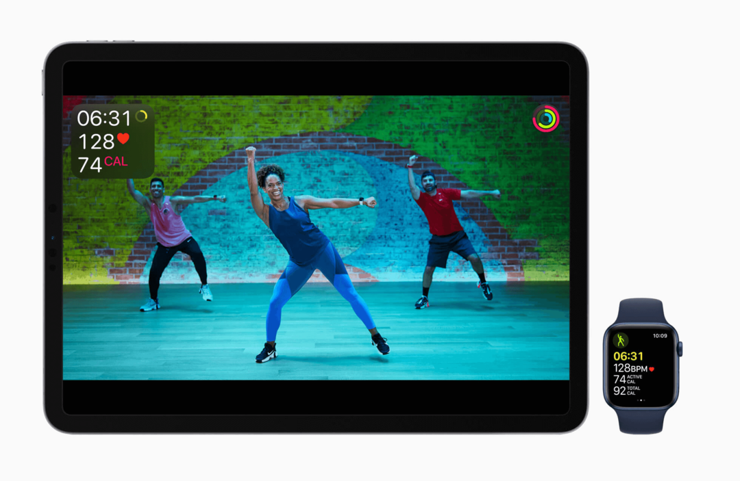 Apple Fitness على iPad