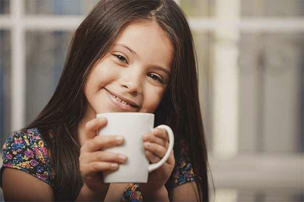 استهلاك القهوة حسب العمر عند الأطفال