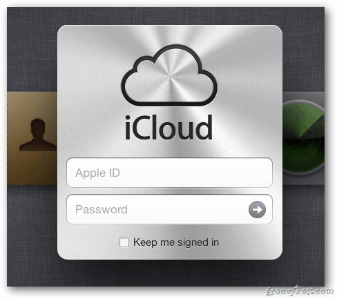 تسجيل الدخول على iCloud