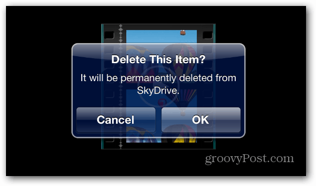 SkyDrive iOS