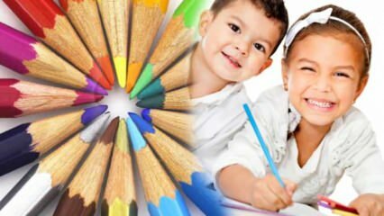 متى يمكن للأطفال تمييز الألوان؟ كيف تدرس الألوان؟ نشاط ألوان ما قبل المدرسة