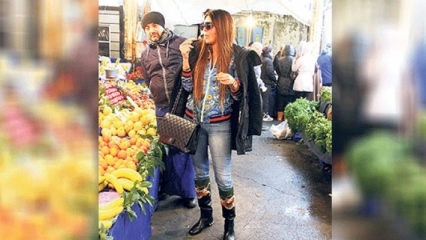ذهب Ebru Polat إلى السوق بفستان 90 ألف ليرة تركية
