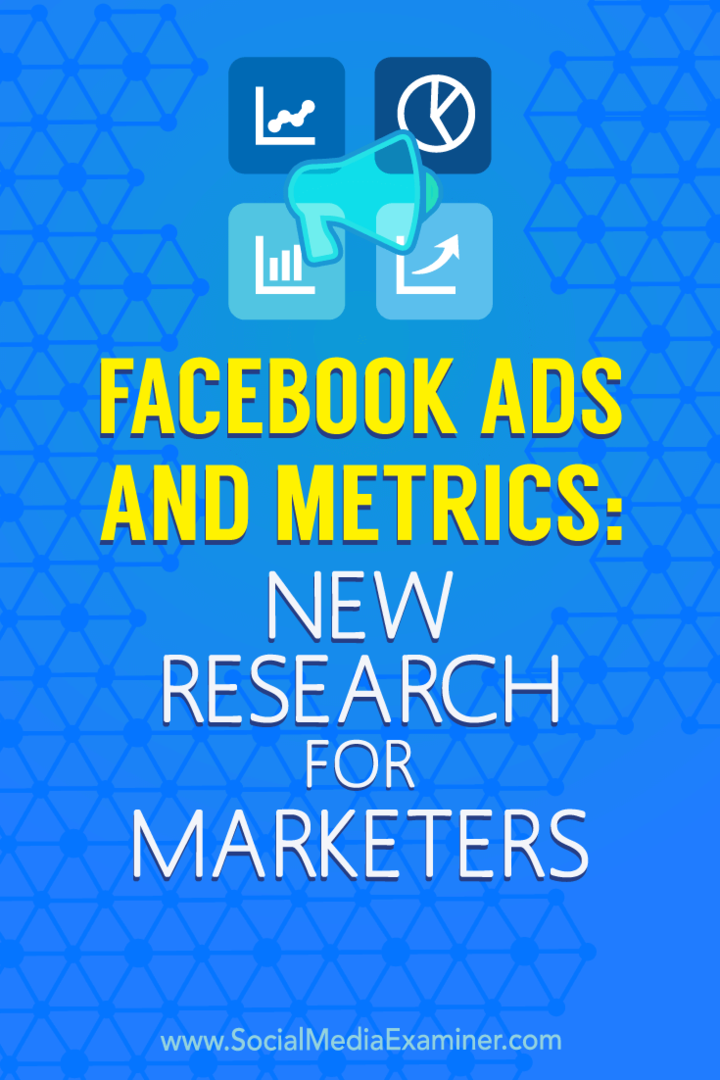 إعلانات ومقاييس فيسبوك: بحث جديد للمسوقين بقلم ميشيل كراسنياك على ممتحن وسائل التواصل الاجتماعي.