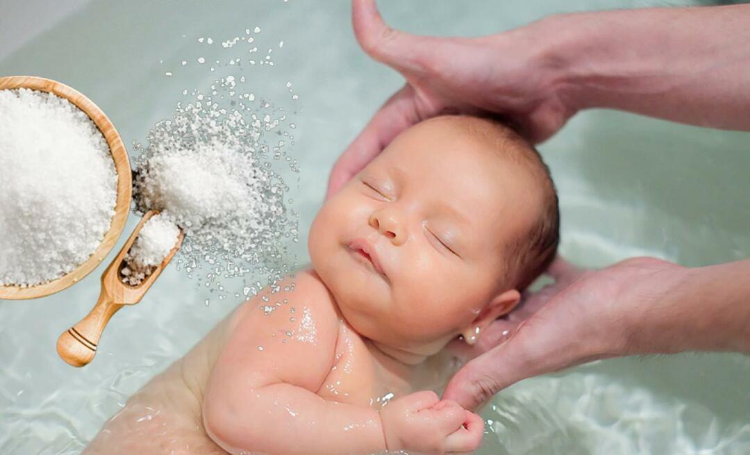 هل استحمام الأطفال بالملح مضر؟ من أين تأتي عادة تمليح الأطفال حديثي الولادة؟