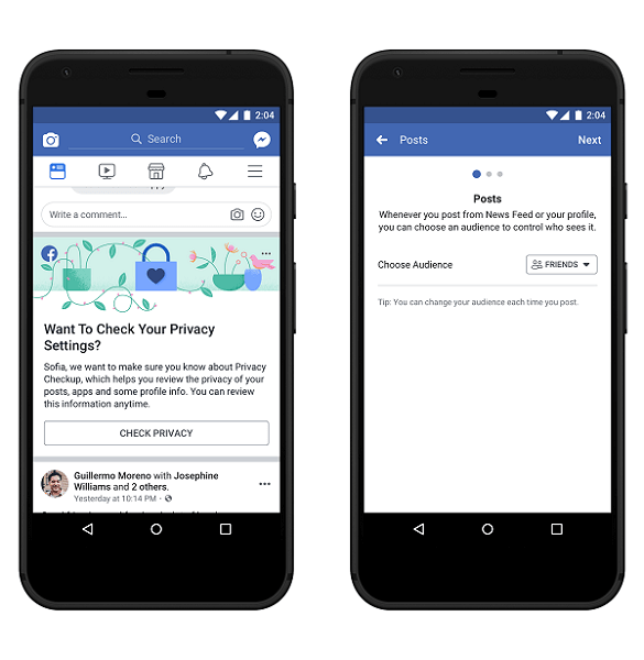 Facebook يطلق مركزًا جديدًا للخصوصية والبيانات لمساعدة الشركات على فهم سياساتها