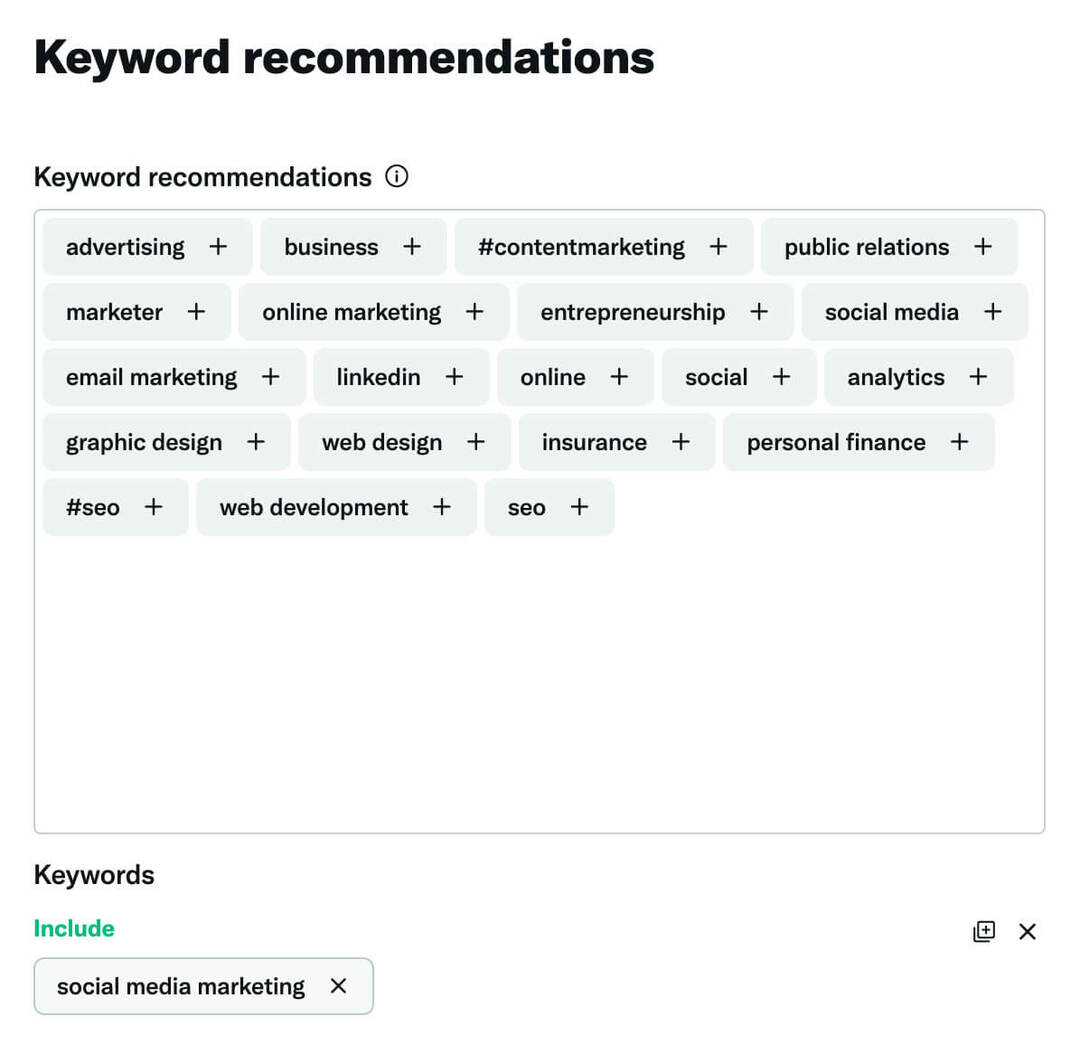 how-to-scale-twitter-ads-expand-your-target-audience-layer-additive-calling-keyword-التوصيات-tool-example-9