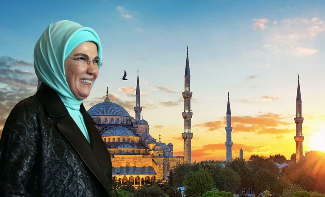 مشاركة رمضان من أمينة أردوغان: أتمنى أن يجلب رمضان الخير لبلدنا