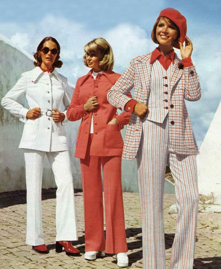  الموضة بين 1971-1980