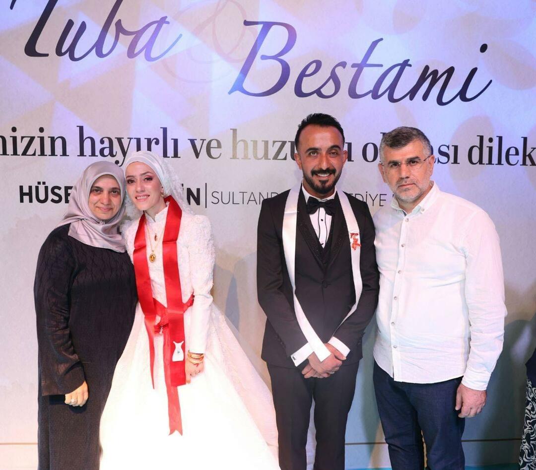 دخل الزوجان اللذان نجا من الزلزال ، واللذان صنعتا فستان زفافهما على يد أمينة أردوغان ، المنزل العالمي!