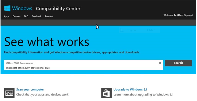 قامت Microsoft بقتل موقع توافق Windows الخاص بها