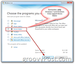 Windows Live Essentials - تثبيت Movie Maker