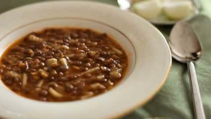 كيف تصنع حساء العدس الأسود الشهير؟ خدع شوربة العدس الاسود