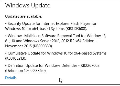 تحديث Windows 10 الجديد KB3105213 والمزيد متوفر الآن
