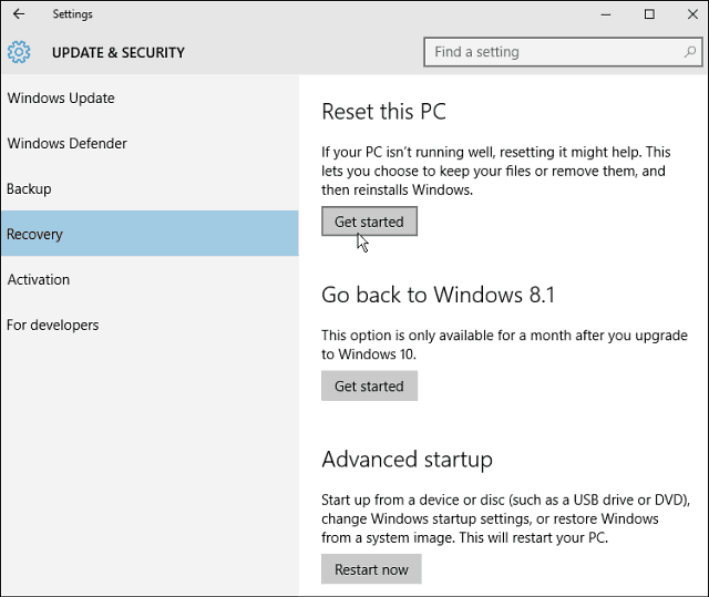 كيفية إعادة تعيين نظام التشغيل Windows 10 الخاص بك