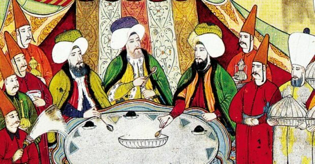 عيد السلطان العثماني للطعام
