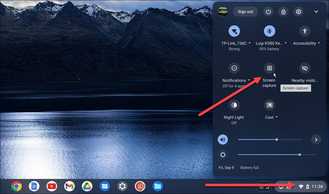 كيفية تسجيل الشاشة على جهاز Chromebook