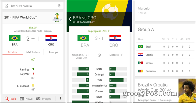 كأس العالم 2014: استخدم Google Now لمتابعة فرقك