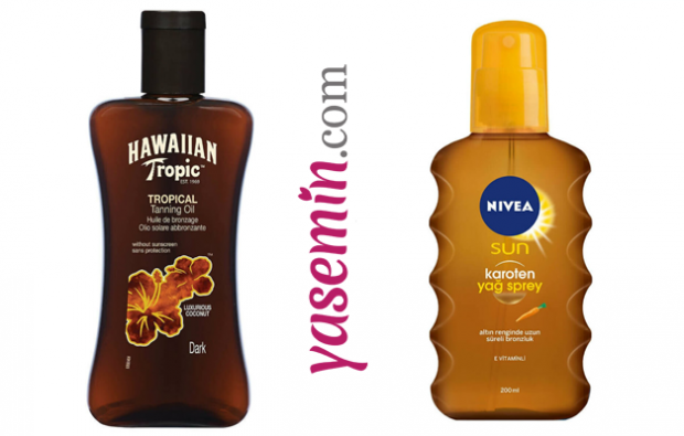 HAWAIIAN TROPIC Sun Oil Coconut F0 200ml & NIVEA Sun Sunscreen & Bronzer Spray SPF 50200 مل