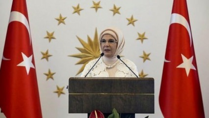 رحبت السيدة الأولى أردوغان بزوجات السفراء