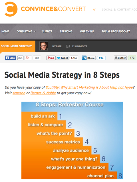 استراتيجية وسائل التواصل الاجتماعي في 8 خطوات