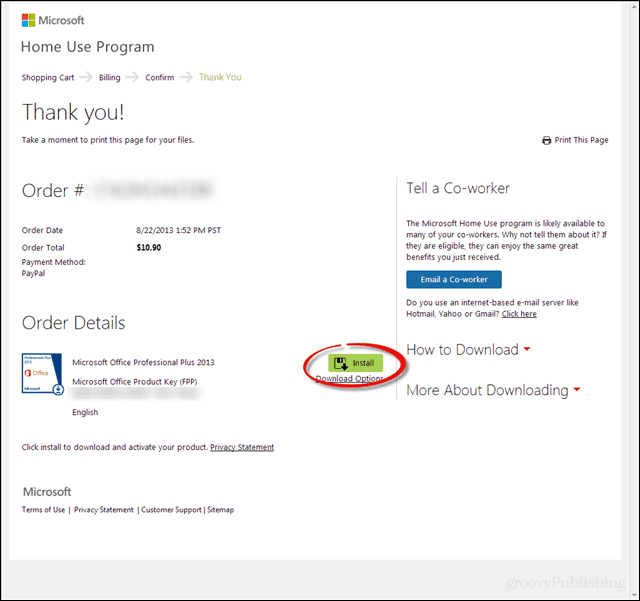 احصل على Microsoft Office 2013 Pro مقابل 10 دولارات من خلال برنامج الاستخدام المنزلي