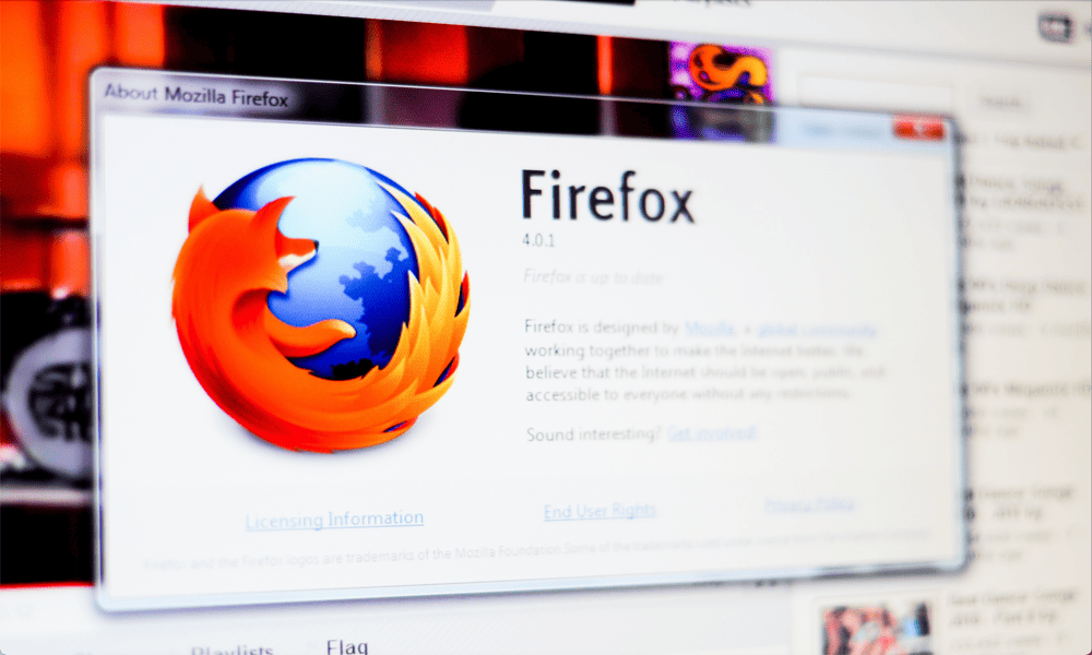 كيفية الحد من سرعة التنزيل في Firefox