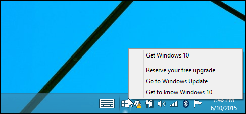 احصل على Windows 10
