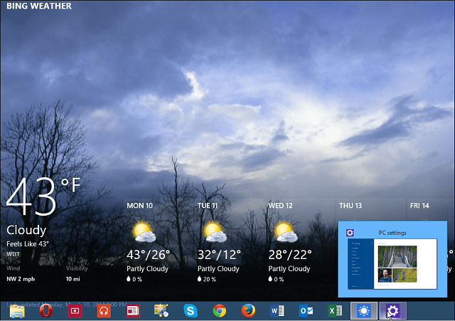 Windows 8.1 Update 1: ميزات شريط المهام الجديدة للتطبيقات الحديثة