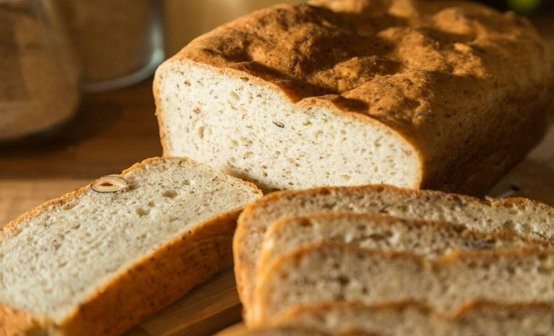 كيفية صنع الخبز الخالي من الغلوتين؟ وصفة خبز الحمية الخالية من الغلوتين! ما هو الدقيق المستخدم لصنع الخبز الخالي من الغلوتين؟