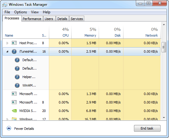 DBCTaskManager Windows 7