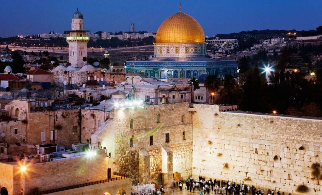 في أي الأشهر يفضل زيارة القدس؟ ما أهمية القدس بالنسبة للمسلمين؟
