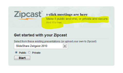 اجتماعات zipcast